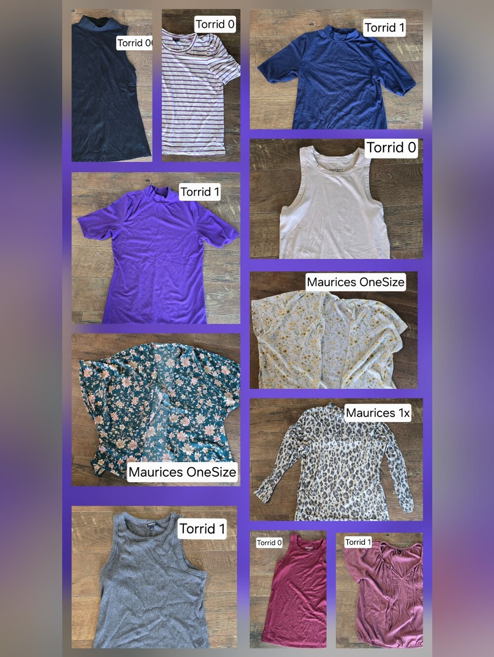 11 Tops, Torrid & Maurices